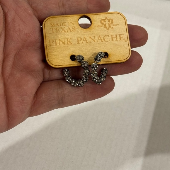 Panache Jewelry - Pink Panache Silver Earrings